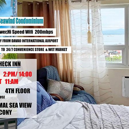 4Th Floor - Sea View Of Seawind Condominium Davao City Eksteriør bilde